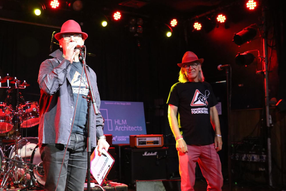 Bill Price and Nigel Fraser introducing the event at Scala, October 2025